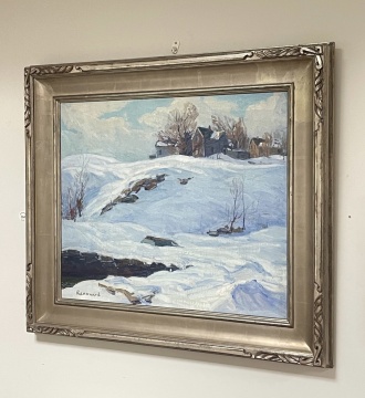 George A. Renouard (American, 1884-1954) Winter Landscape